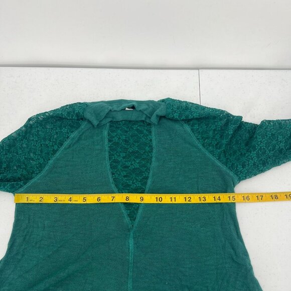 Intimately Free People Women Size Small Green No Limits Layering Top - Picture 9 of 10